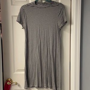 Striped mini dress